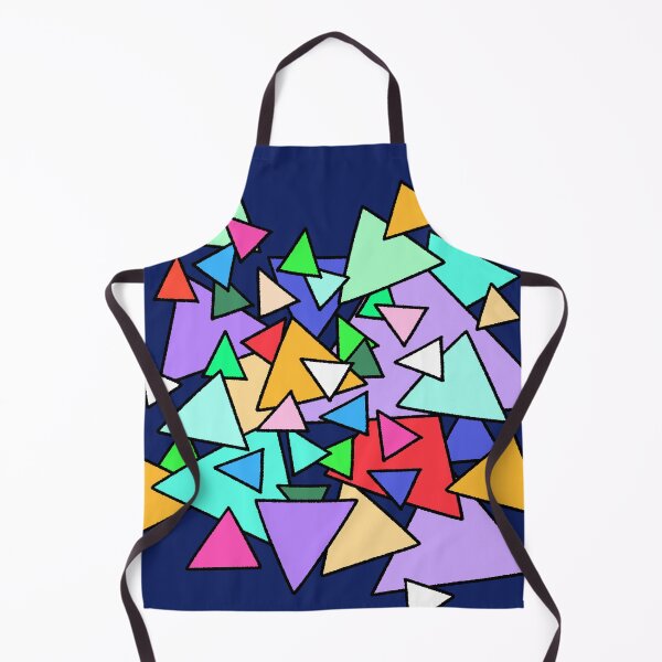 Item preview, Colorful Overlapping Triangles Abstract Art designed and sold by ubborn.