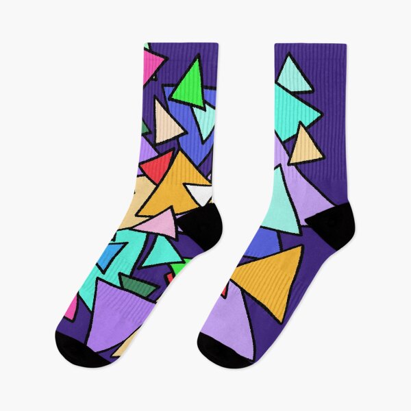 Item preview, Colorful Overlapping Triangles Abstract Art designed and sold by ubborn.