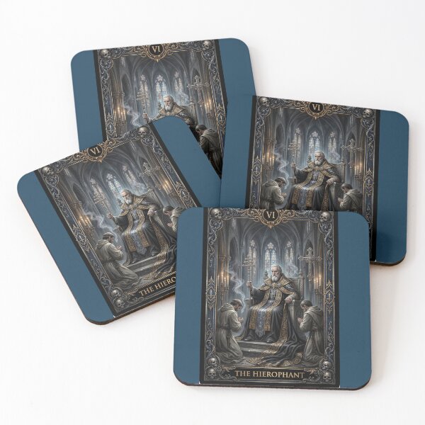 Item preview, The Hierophant - Major Arcana tarot designed and sold by Studio77-Gothic.