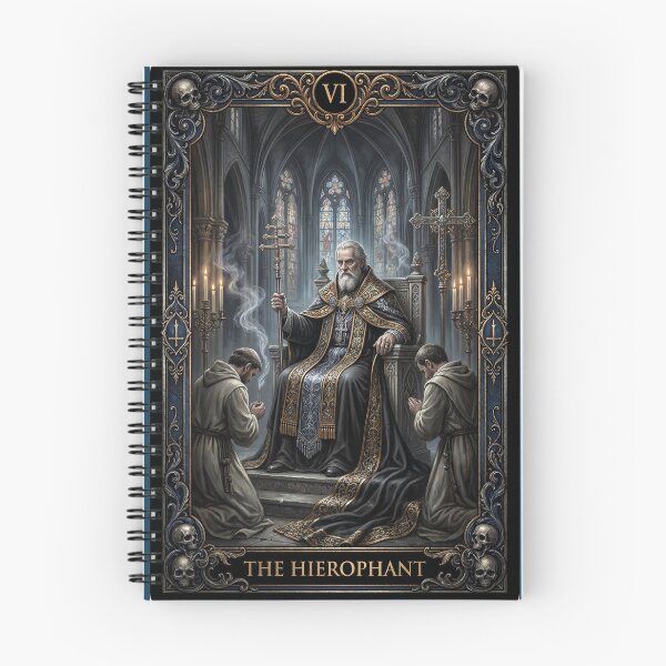 Item preview, The Hierophant - Major Arcana tarot designed and sold by Studio77-Gothic.