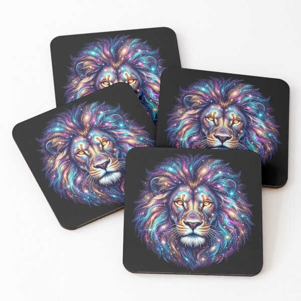 Item preview, Cosmic Lion King Galaxy Mane designed and sold by KhAIa Reeve Art Studio.