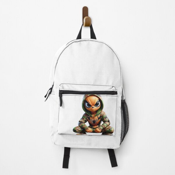Item preview, Cartoon camo orange spiderman character designed and sold by leahweah7777.