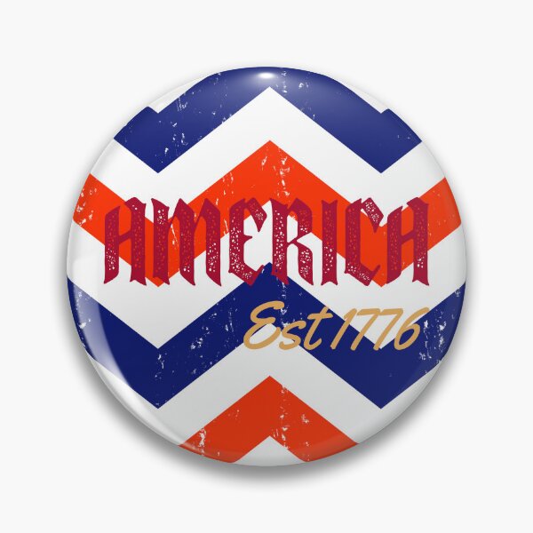 Item preview, Proud American - America est 1776 designed and sold by Giddy Bear Gifts.