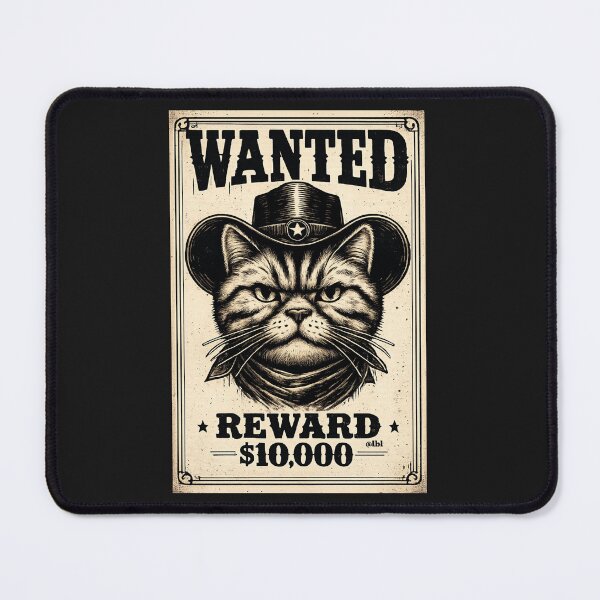 Item preview, Wanted Cat designed and sold by lbl-shop.