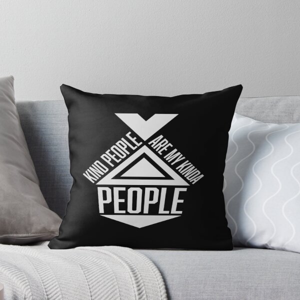 Item preview, Kind People Are My Kinda People Funny Wholesome Quote designed and sold by shirt-o-mat.
