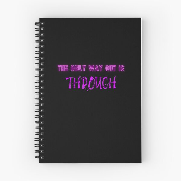 Item preview, The only way out is through designed and sold by LaughandLaugh.