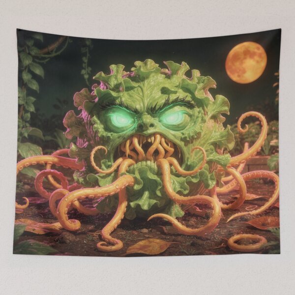 Item preview, Night of the Hungry Greens designed and sold by Anvc-Art.