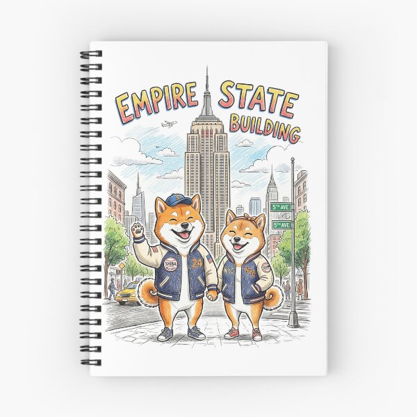 Item preview, Cute Shiba Inu in New York - Matching Varsity Jacket Puppies NYC Travel Art designed and sold by TaiwanMemory.