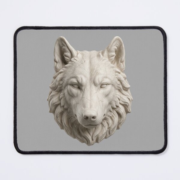 Item preview, Marble God Wolf Classical Sculpture designed and sold by CiprianBt.
