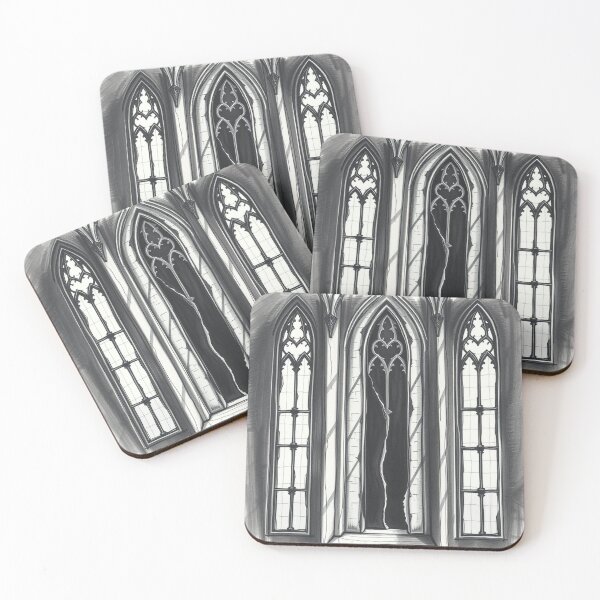 Item preview, The Void Portal - Torn Gothic Cathedral Window Art designed and sold by EllDAV777.