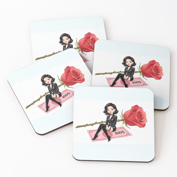 Item preview, lady with money designed and sold by ทีดีไซน์ชา.