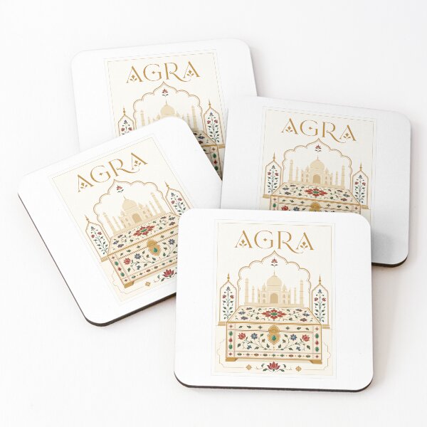 Item preview, Agra Mughal Jewelry Chest Poster designed and sold by Beyond Destinations.