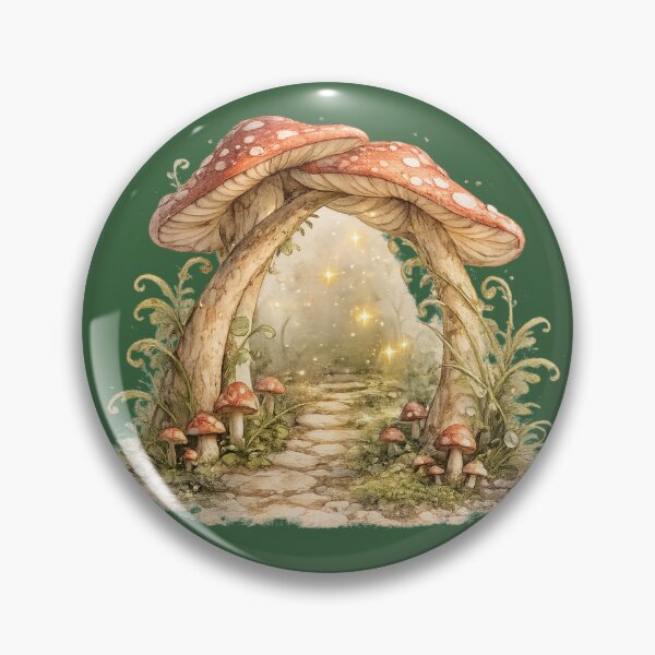 Item preview, Mushroom Archway Fairy Portal Cottagecore  designed and sold by MagicMakerPh⭐⭐⭐⭐⭐.