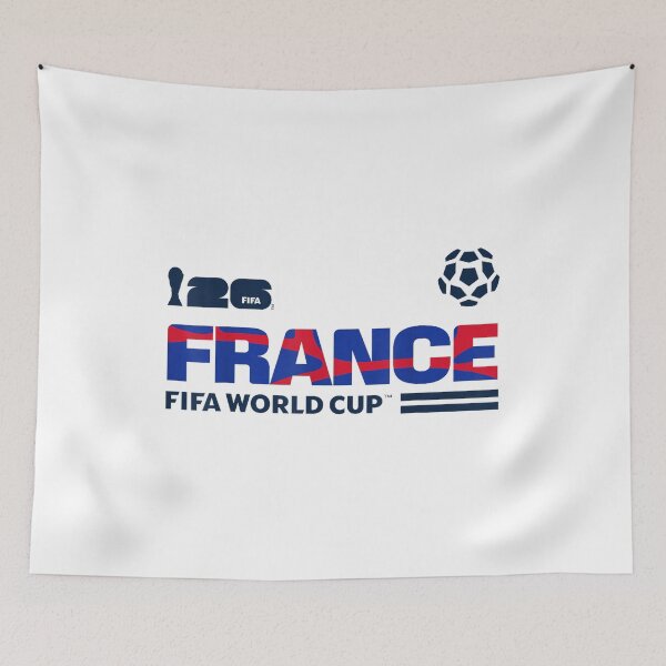 Item preview, France FIFA World Cup 26 Qualifier Football Supporter designed and sold by WoodrowCaldwell.