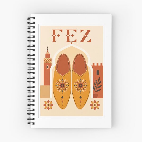 Item preview, Fez Moroccan Babouche Travel Poster designed and sold by Beyond Destinations.
