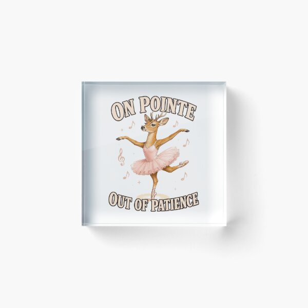 Item preview, Funny Ballerina Deer Gift designed and sold by Gentlestate.