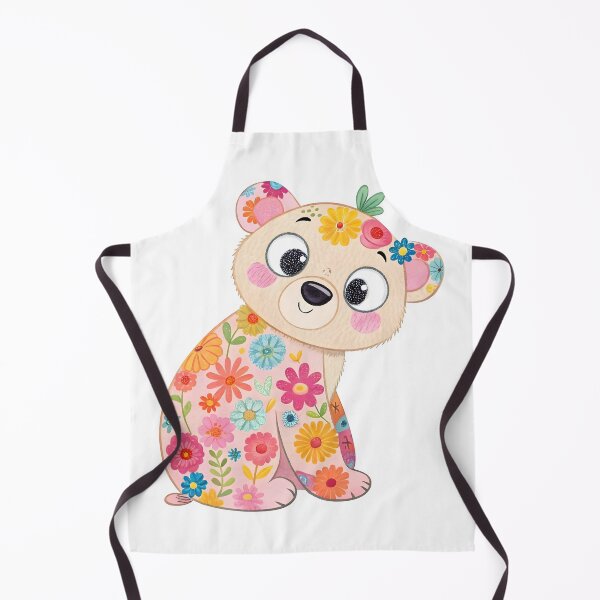 Item preview, Floral Teddy Charm designed and sold by trendspatterns.