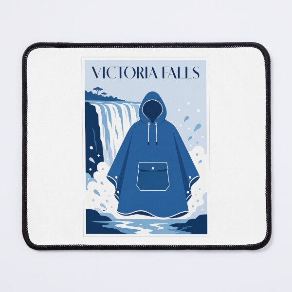Item preview, Victoria Falls Rain Poncho Poster designed and sold by Beyond Destinations.