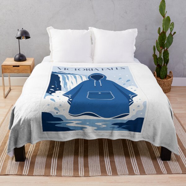Item preview, Victoria Falls Rain Poncho Poster designed and sold by Beyond Destinations.