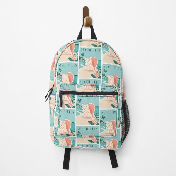 Item preview, Seychelles Conch Shell Travel Poster designed and sold by Beyond Destinations.