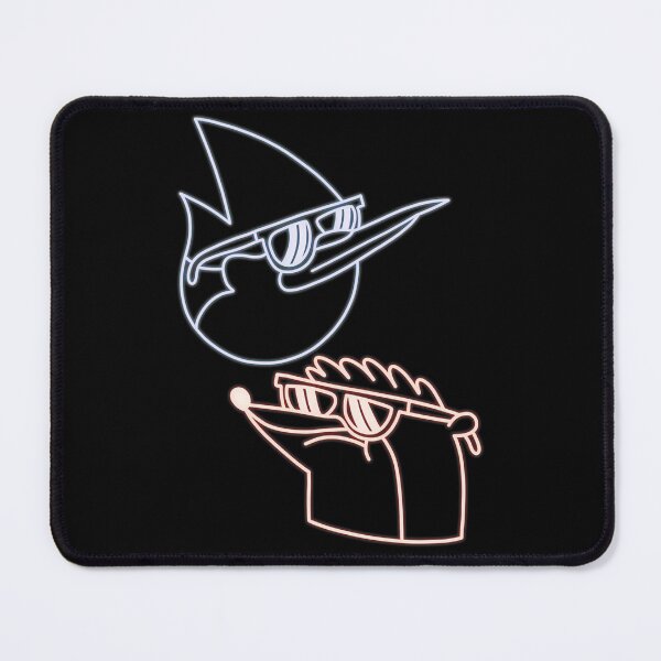 Item preview, Mordecai And Rigby Neon designed and sold by tuarthqui.