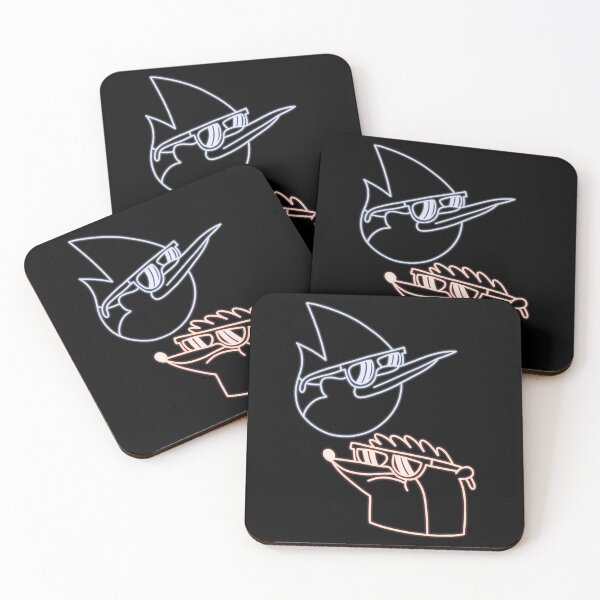 Item preview, Mordecai y Rigby Neon designed and sold by tuarthqui.