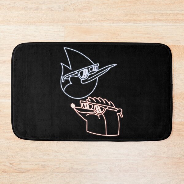 Item preview, Mordecai And Rigby Neon designed and sold by tuarthqui.