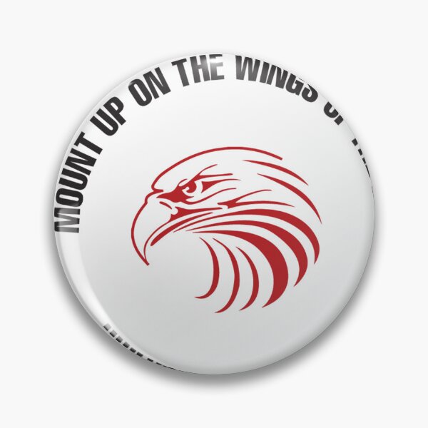 Item preview, Eagle Motivation Quote – Mount Up on Wings of an Eagle designed and sold by Akondi Serge.