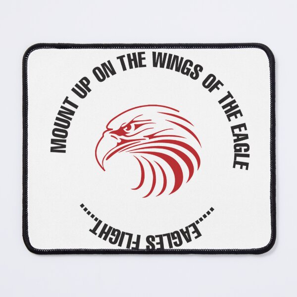 Item preview, Eagle Motivation Quote – Mount Up on Wings of an Eagle designed and sold by Akondi Serge.