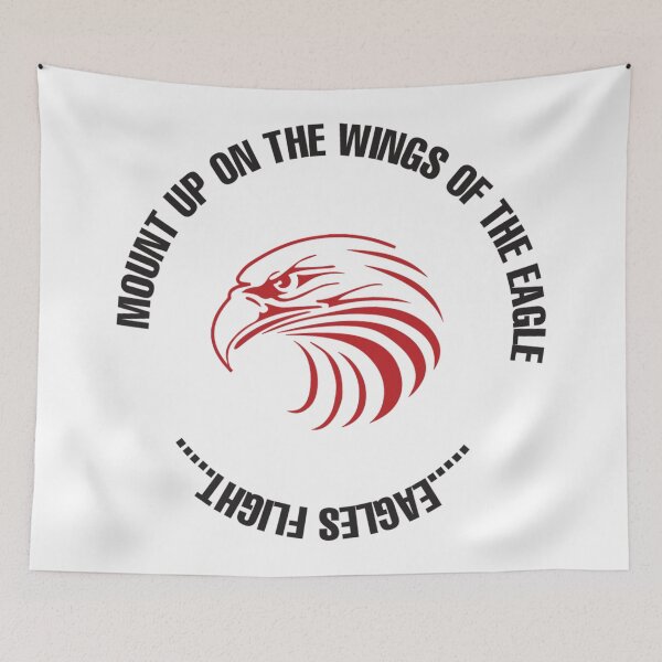 Item preview, Eagle Motivation Quote – Mount Up on Wings of an Eagle designed and sold by Akondi Serge.