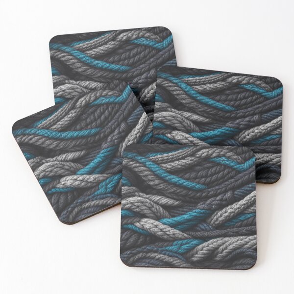 Item preview, Braided Rope Textile Texture Pattern designed and sold by frumixart.