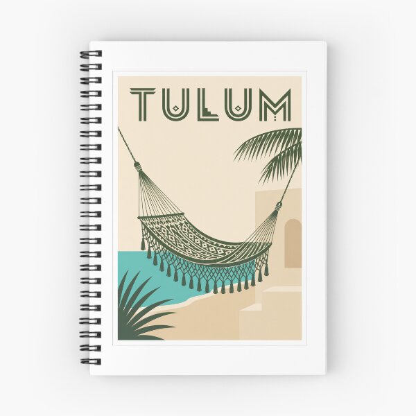Item preview, Tulum Boho Hammock Travel Poster designed and sold by Beyond Destinations.