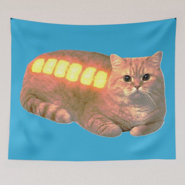 Item preview, Funny Cat Meme - Fully Charged designed and sold by The Art by Rossouw.