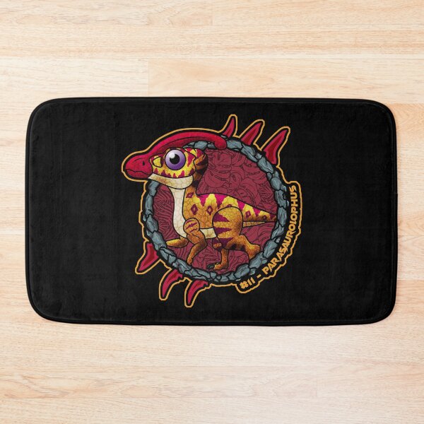 Item preview, Pocket Dinosaur Parasaurolophus | Cute Hadrosaur Dinosaur Sticker Design designed and sold by Grimtech Workshop.