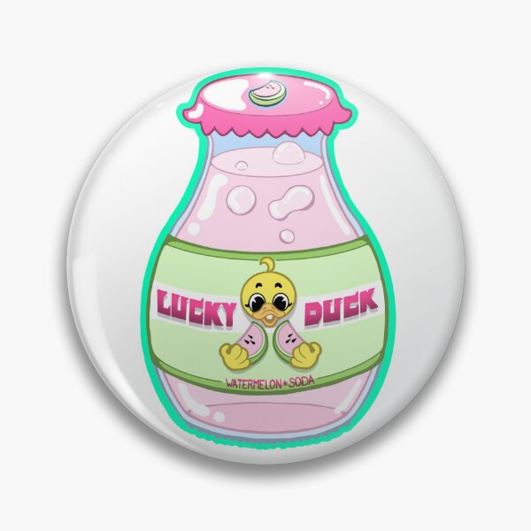 Item preview, Lucky Duck Watermelon Soda designed and sold by Ratman Art.