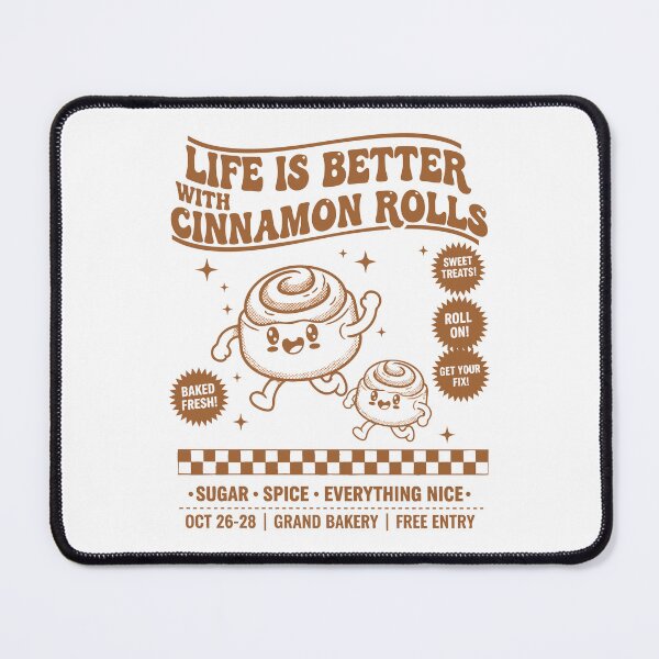 Item preview, Breakfast Life Is Better With Cinnamon Rolls designed and sold by LuminOrb.