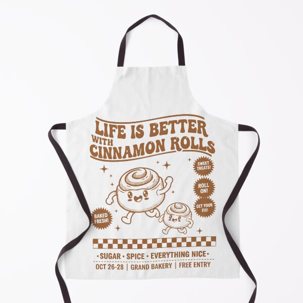 Item preview, Breakfast Life Is Better With Cinnamon Rolls designed and sold by LuminOrb.