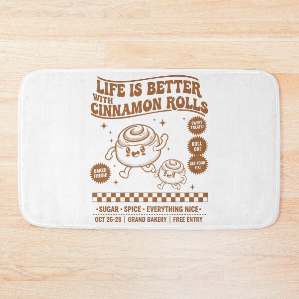 Item preview, Breakfast Life Is Better With Cinnamon Rolls designed and sold by LuminOrb.