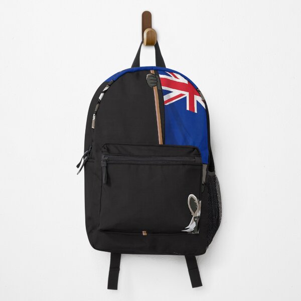 Item preview, New Zealand Flag Raccoon Funny Patriotic Animal Cartoon Kiwi Pride designed and sold by kiralynstration.