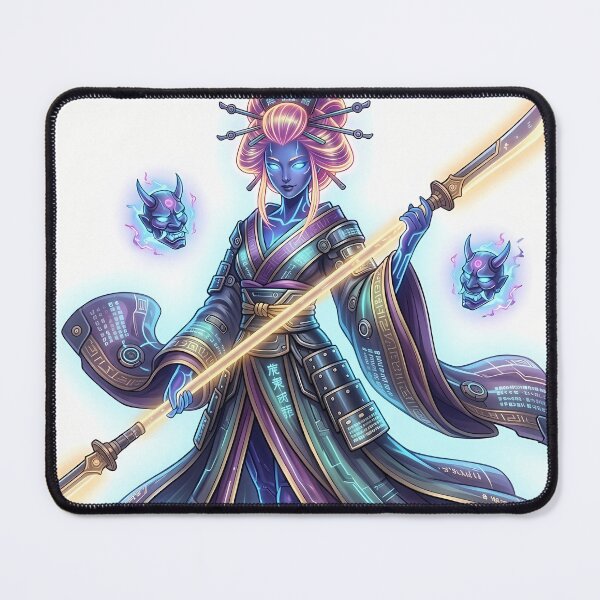 Item preview, Neon Cyber-Samurai Ronin Soul designed and sold by Neo Tokio.
