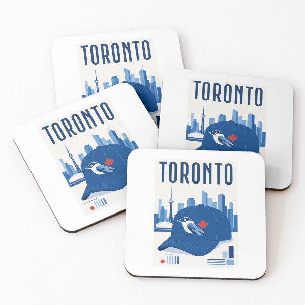Item preview, Toronto Blue Jay Cap Travel Poster designed and sold by Beyond Destinations.