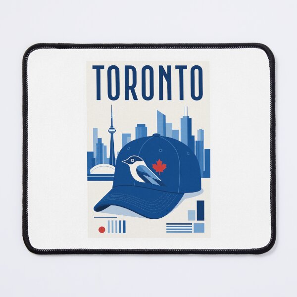 Item preview, Toronto Blue Jay Cap Travel Poster designed and sold by Beyond Destinations.