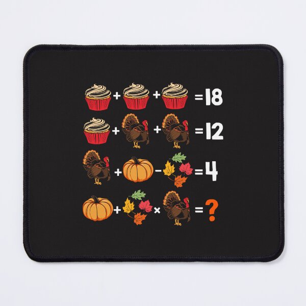 Item preview, Thanksgiving Math Puzzle Order of Operations Funny Math Teacher Design designed and sold by kiralynstration.