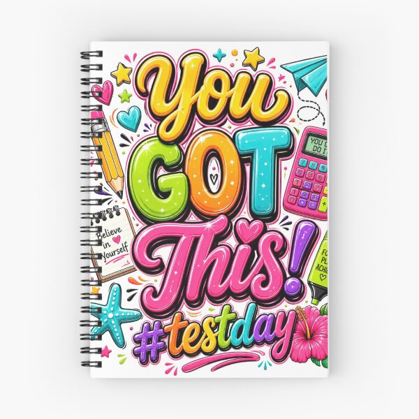 Item preview, You Got This Test Day Motivational Student Design designed and sold by LunaPixelStudio.