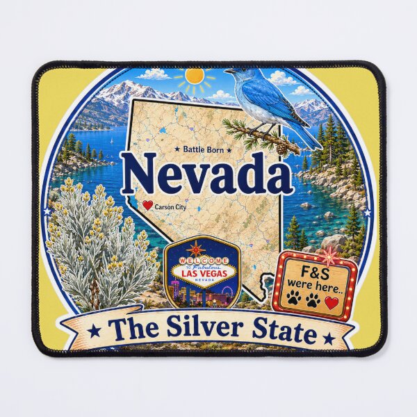 Item preview, Nevada - Collect America with Freckle and Spencer designed and sold by CollectrsCornr.