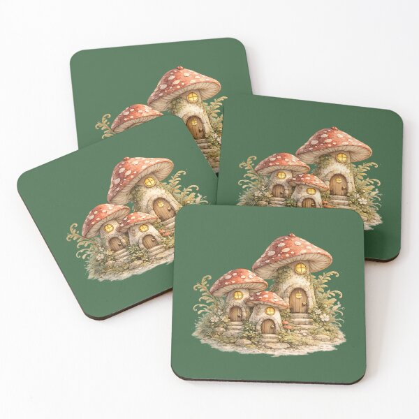 Item preview, Fairy Door Mushroom Trio Cottagecore  designed and sold by MagicMakerPh⭐⭐⭐⭐⭐.