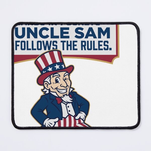 Item preview, Hands in Pockets Uncle Sam Follows Rules V2 designed and sold by 1RSN.