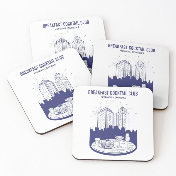 Item preview, Breakfast Cocktail Club Morning Libations Brunch designed and sold by LuminOrb.