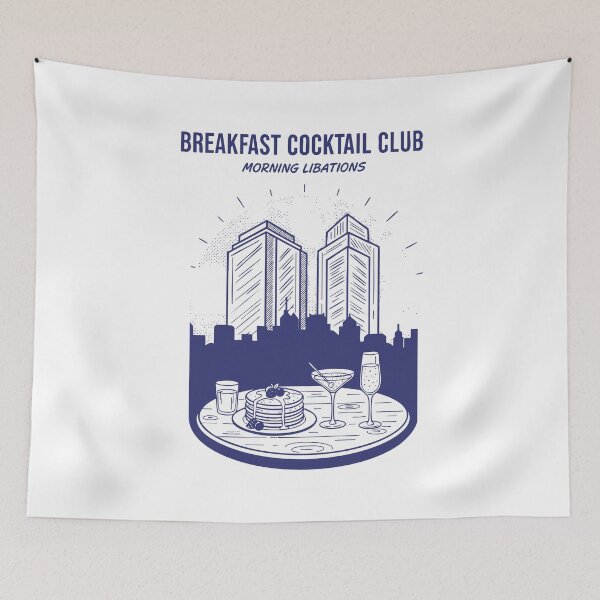 Item preview, Breakfast Cocktail Club Morning Libations Brunch designed and sold by LuminOrb.