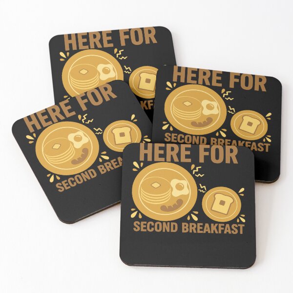 Item preview, Breakfast Funny Brunch Here For Second Breakfast designed and sold by LuminOrb.
